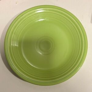 Fiestaware 7” salad/bread plate Chartreuse retired color